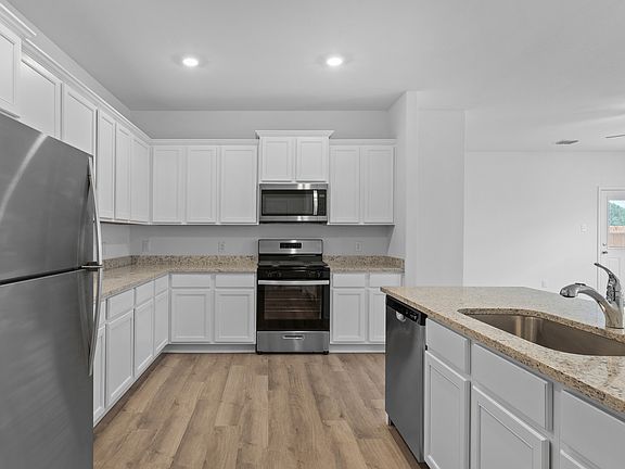 Enjoy stainless steel appliances