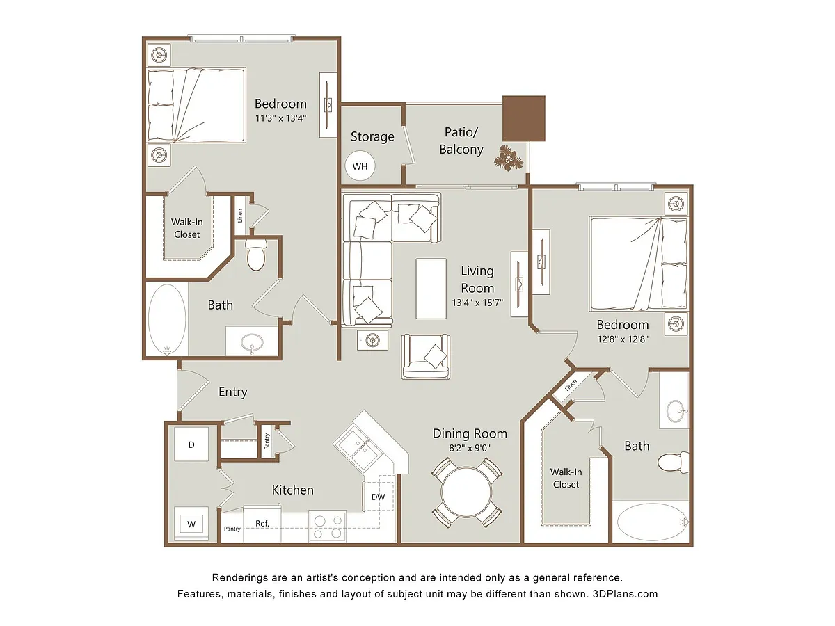 Floor plan B3