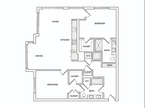 Floor plan B12