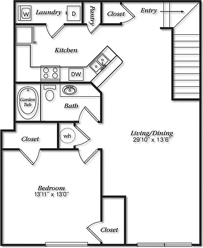 Floor plan A2U
