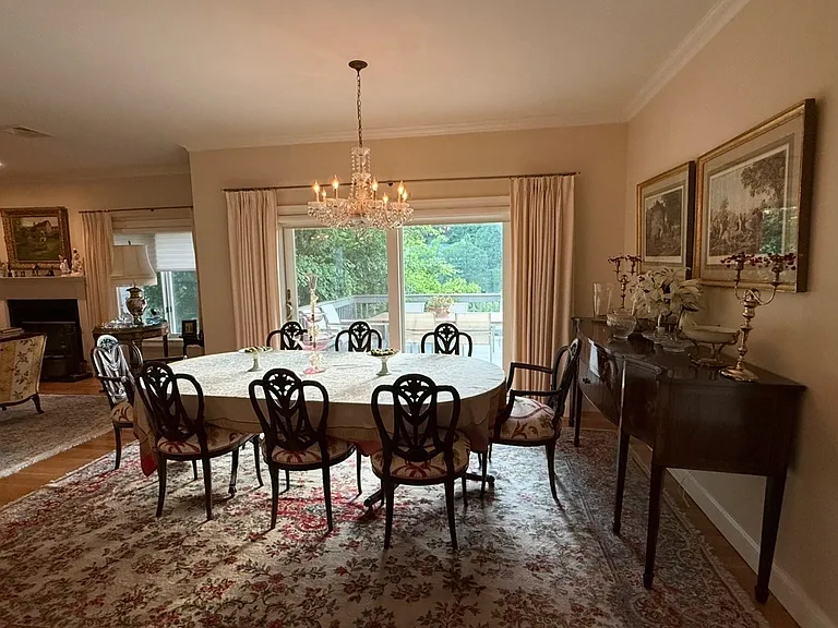 Dining area and deck