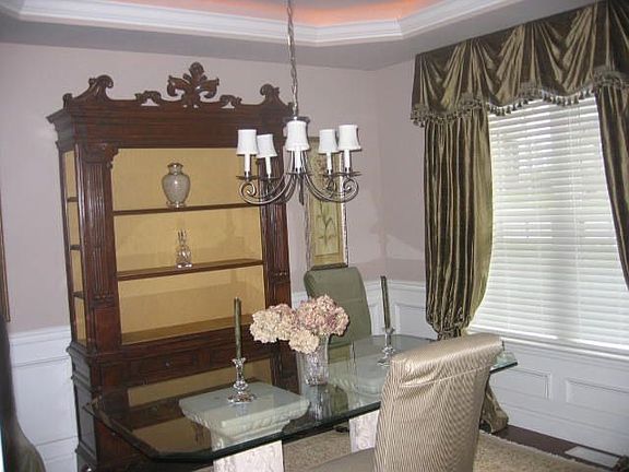 Dining Room with Wainscotting
