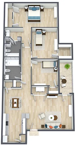 Floor plan Mesquite