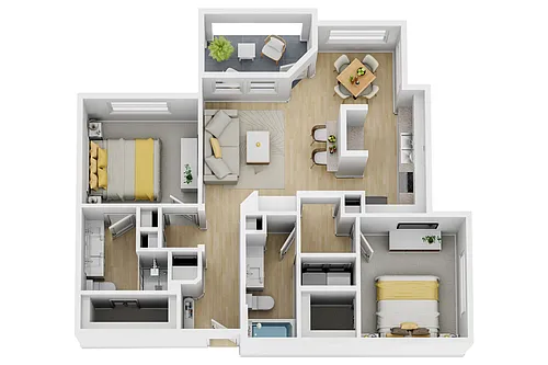 Floor plan B2