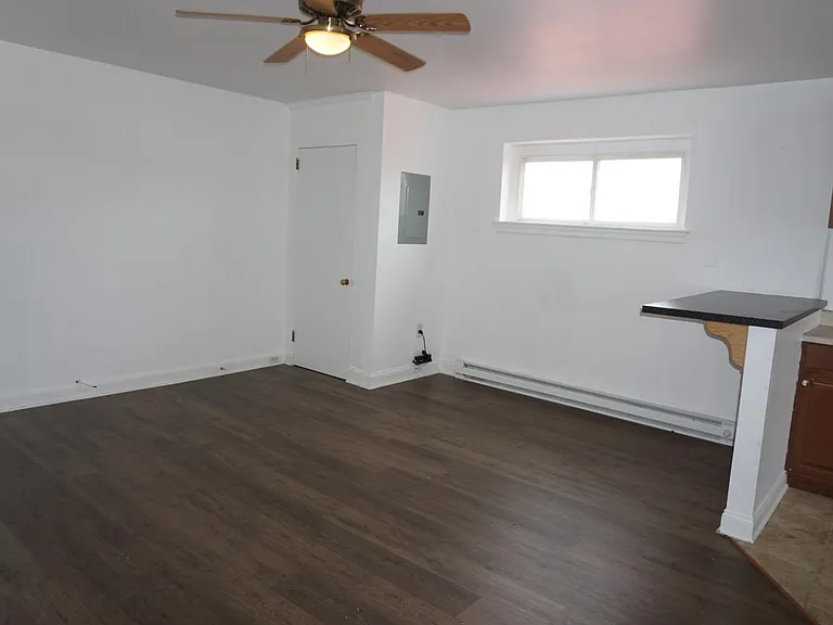 Living room dining area