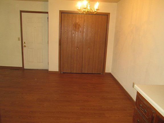 Dining area with extra closet