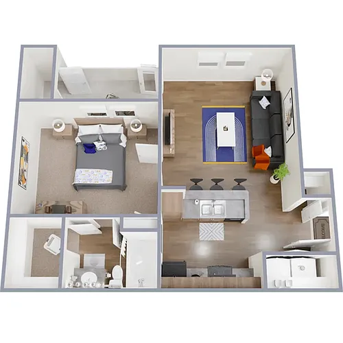 Floor plan Montane