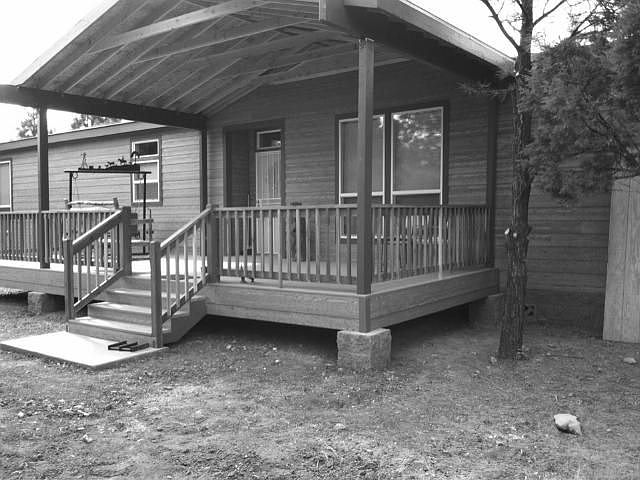 Luxury in the woods. 