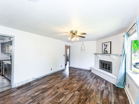 Wood Burning Fireplace