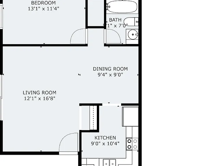 Apple Creek 1 BR 1 Ba