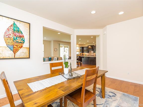 Another View of Dining Room showing Convenient Location to Kitchen.