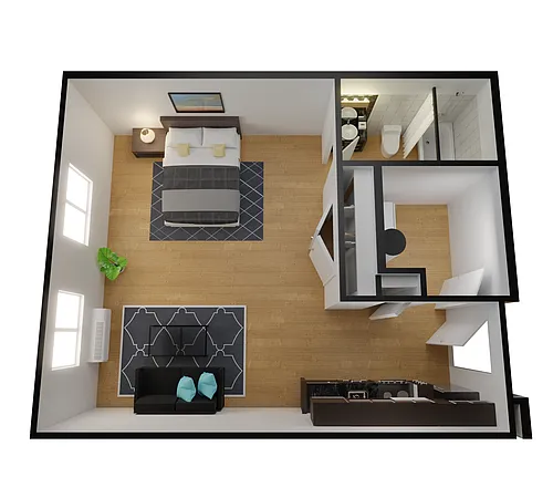 Floor plan Zermatt