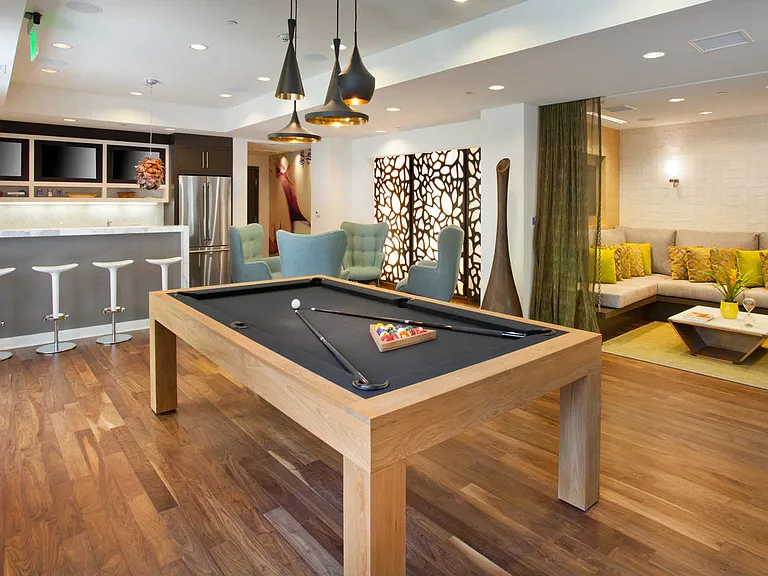 Lounge with Billiards