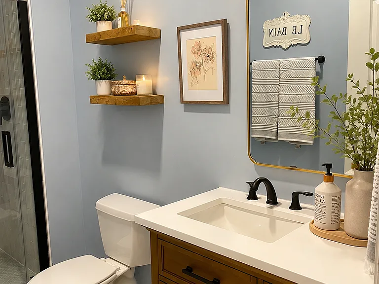 Guest Bath with shower