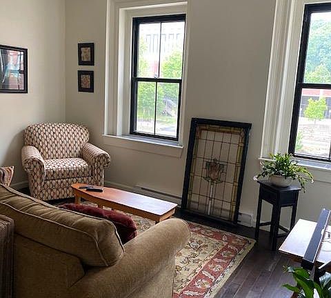 View of Living room from Entry