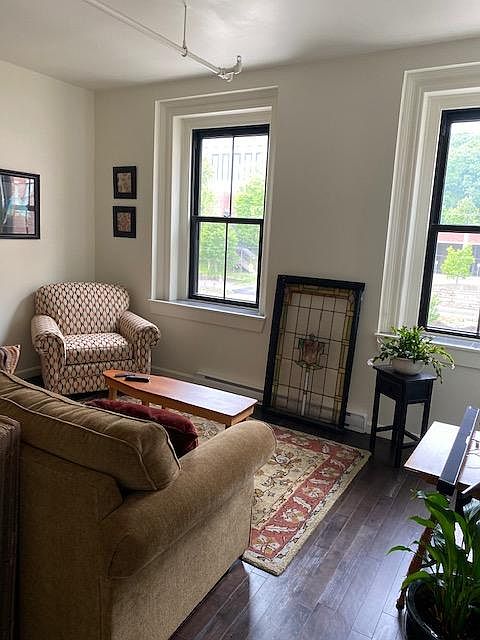 View of Living room from Entry
