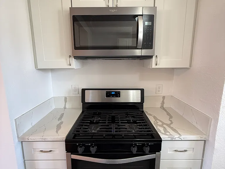 New Top Brand Stainless Steel Range and Over The Range Microwave