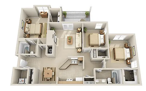Floor plan The Pinebrook