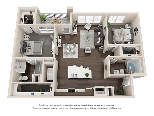 Floor plan B3