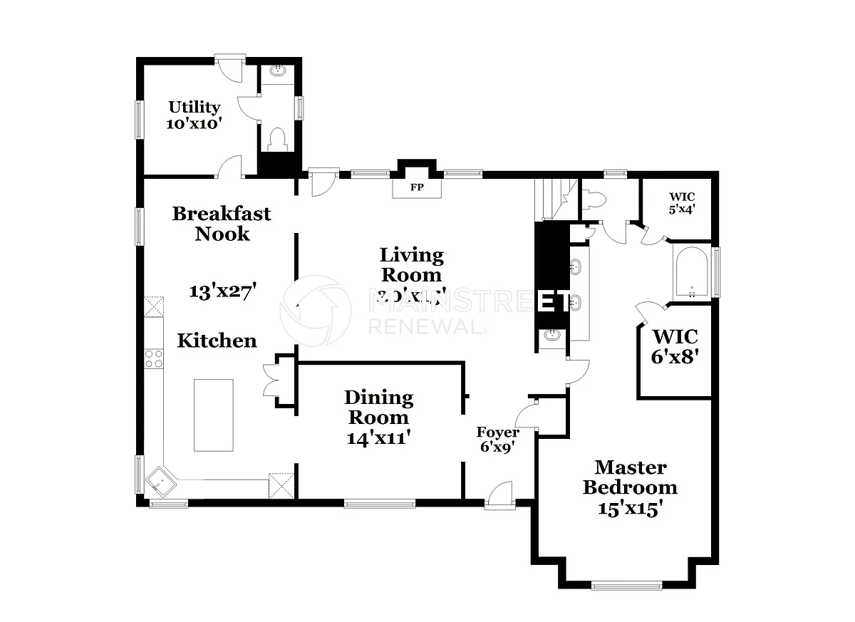 Floor Plan - 9211 New Forest Rd