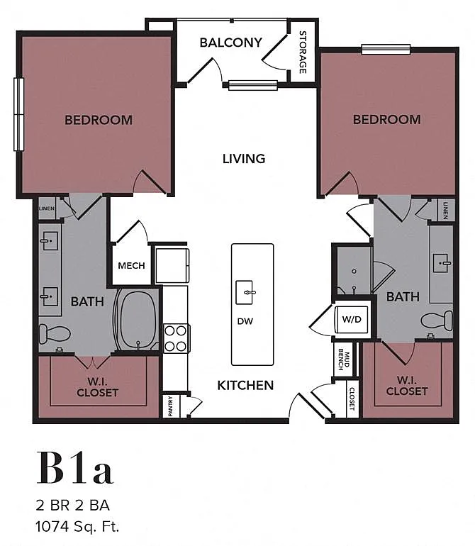 Floor plan B1a