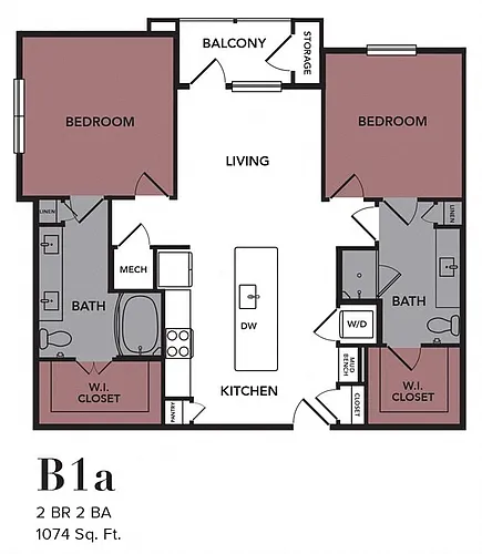 Floor plan B1a