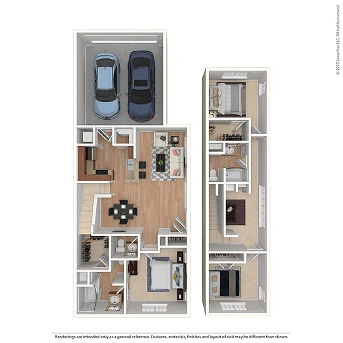 Floor plan 3 Bedroom - C2