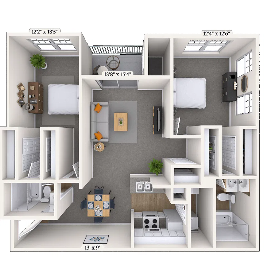 Floor plan The Inverness