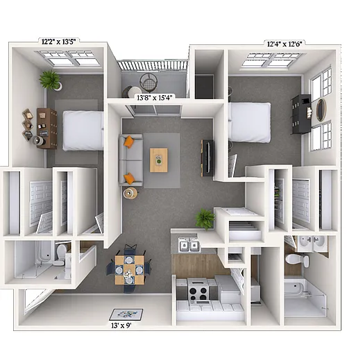 Floor plan The Inverness