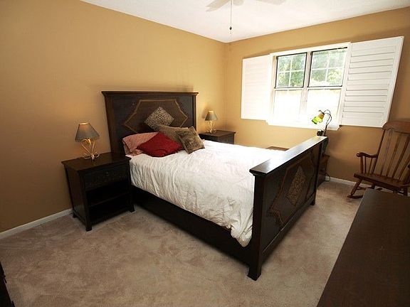 Spacious master - you won't find this size room in a newer condo