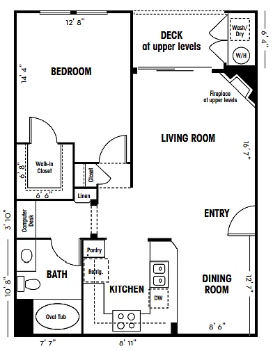 Floor plan 1A