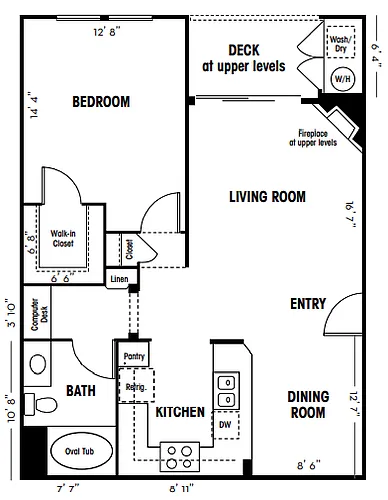 Floor plan 1A