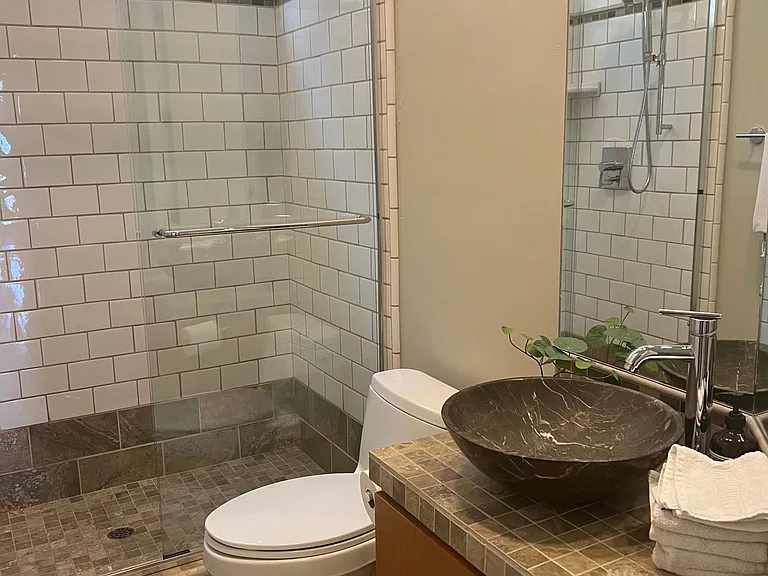 First floor guest bathroom / powder room
