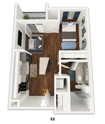 Floor plan E2