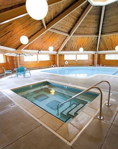 Indoor Pool with Hot Tub