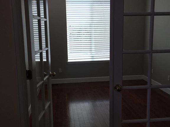 nice home office faces front of house