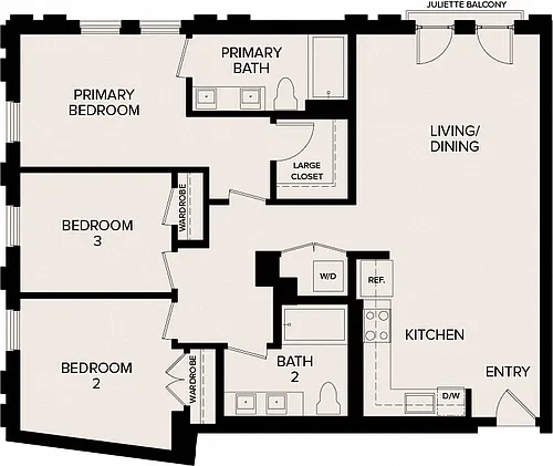 Floor plan 3A