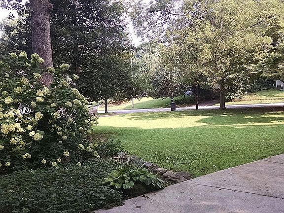 House to street view.