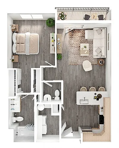 Floor plan Brooks