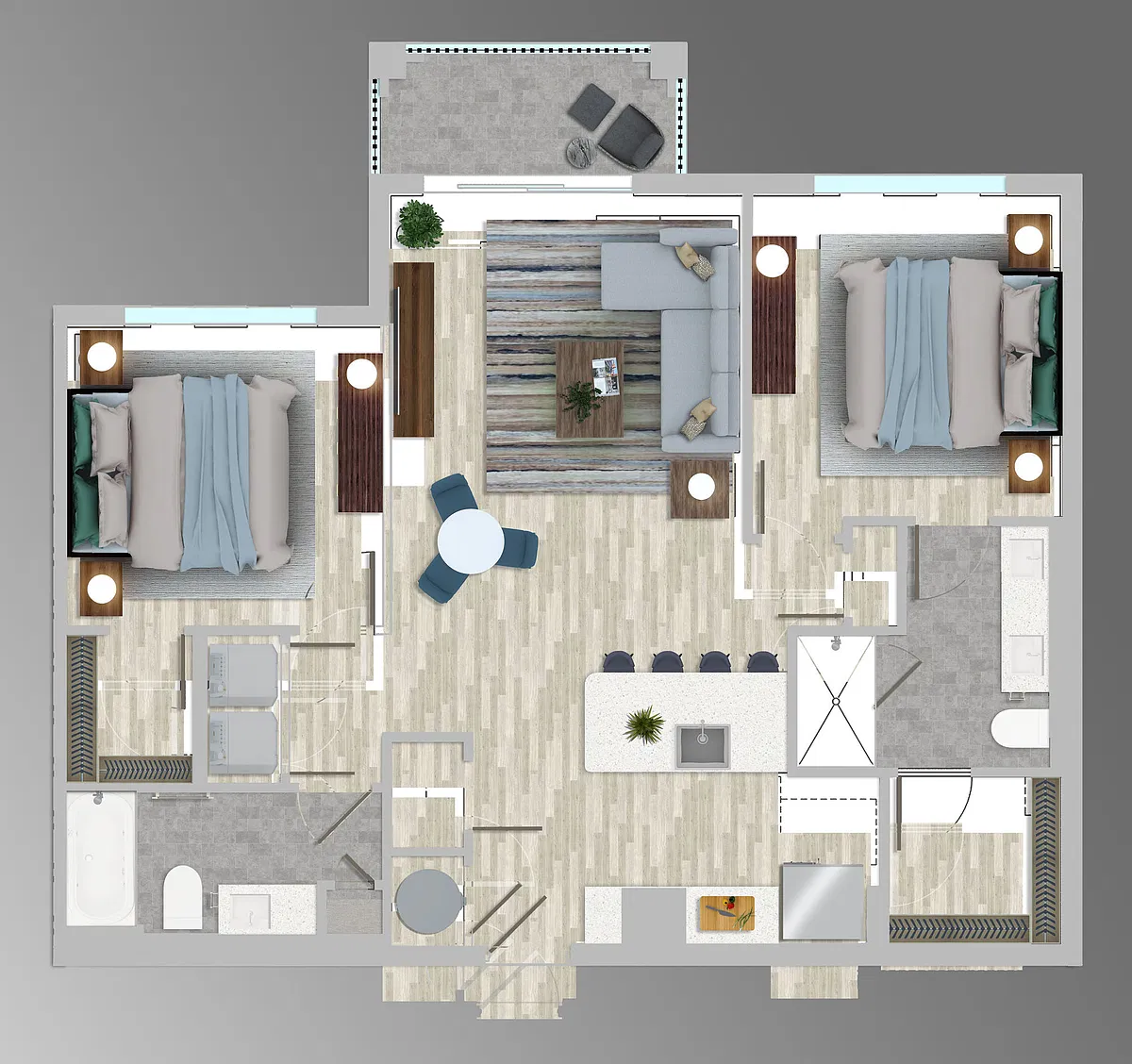 Floor plan B2