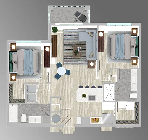 Floor plan B2