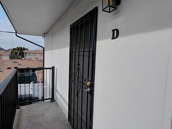 Front Porch/Balcony of Unit D
