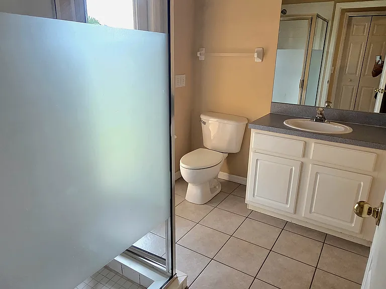 4th bathroom in the back of house