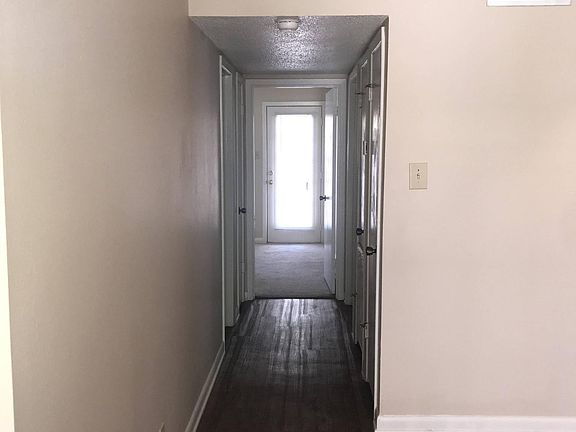 Hallway from living area to bedrooms