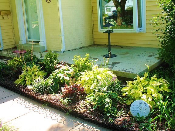 Close up Front Porch