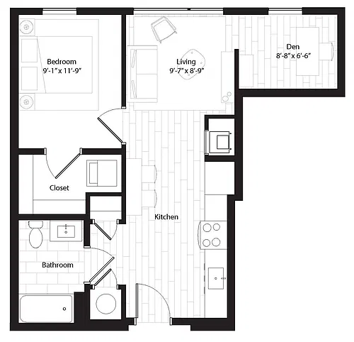 Floor plan A42
