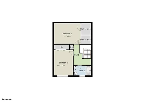 Floor plan Potomac Place Townhome