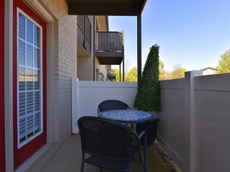 Private Patios and Balconies