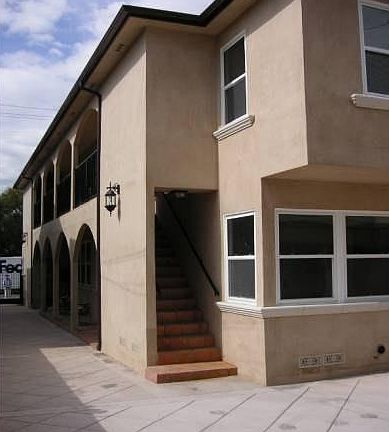 Back of property
