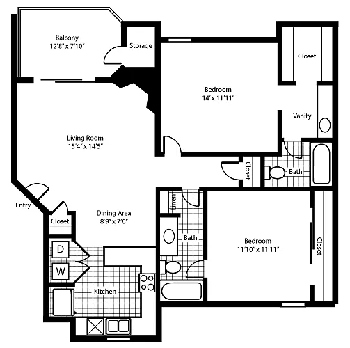 Floor plan The Breckenridge